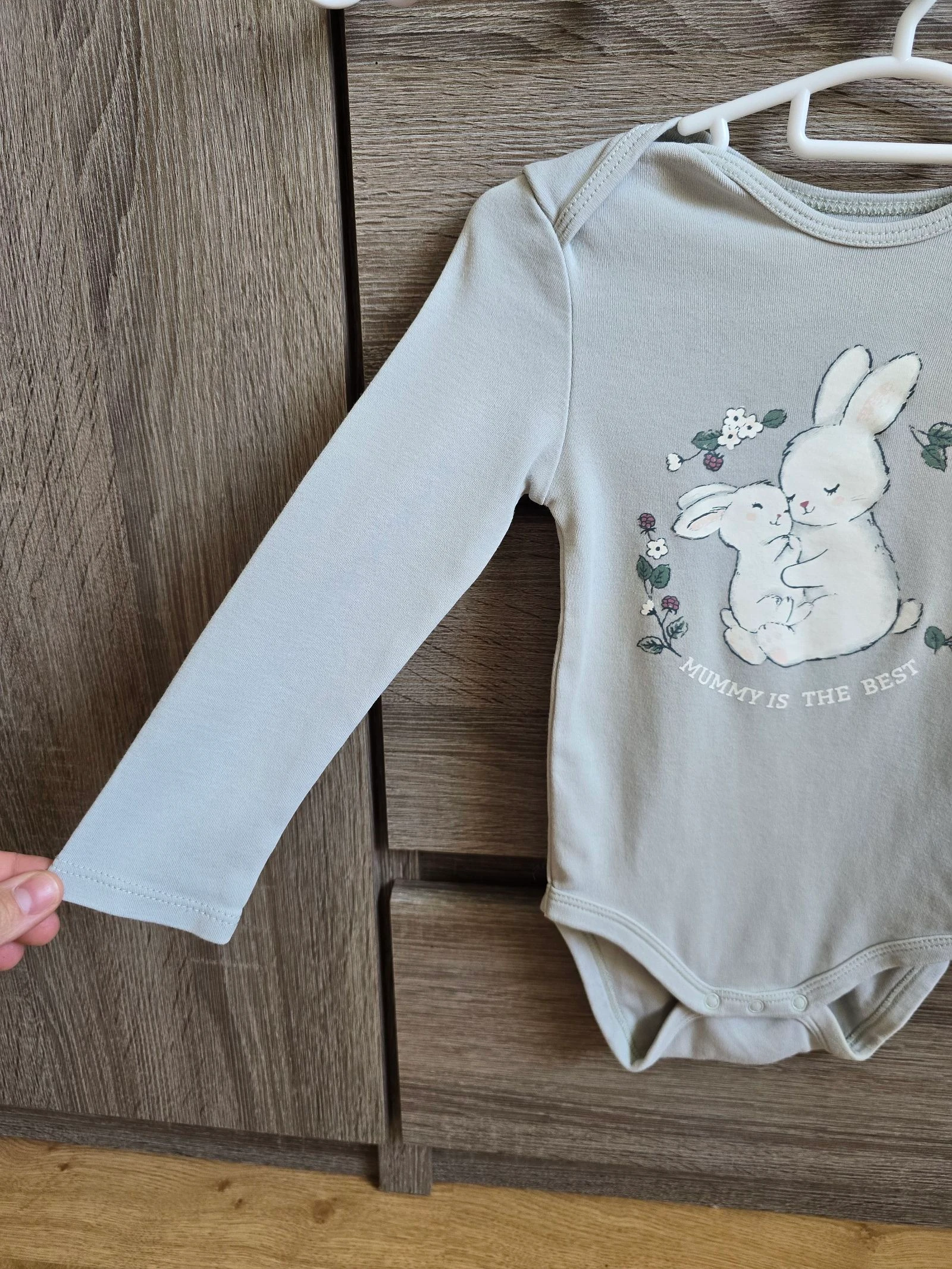 Roupa de Bebê Menina - Body coelho - C&A - 12/18 meses 86 cm – photo 2
